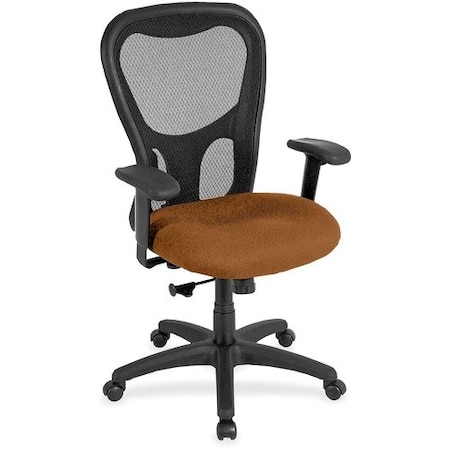 Eurotech - The Raynor Group Chair, Mesh, 26inx24inx41-44-1/2in, Curry/Black EUTMM950073